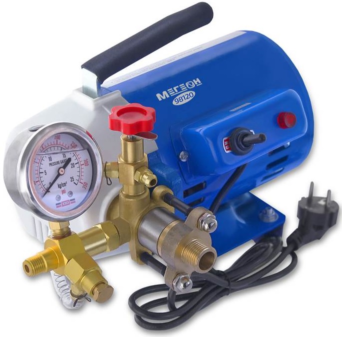 

Насос опрессовочный МЕГЕОН 98120 электрический, 98120