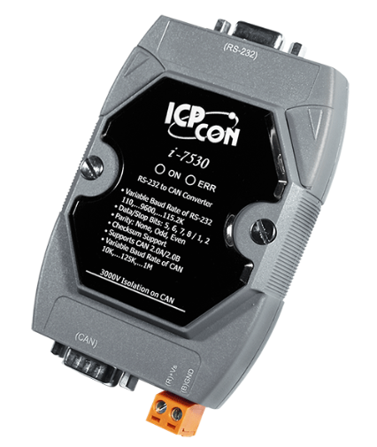 

Преобразователь ICP DAS I-7530-G CR Intelligent RS-232 to CAN converter, I-7530-G CR