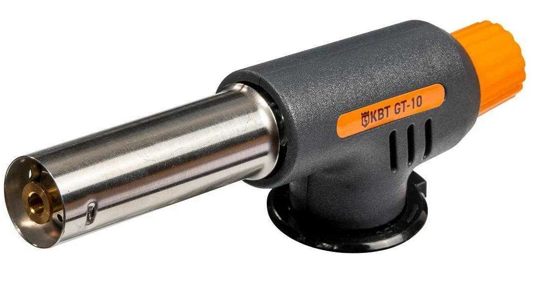 Горелка КВТ 88066 насадка газовая с пьезоподжигом GT-10