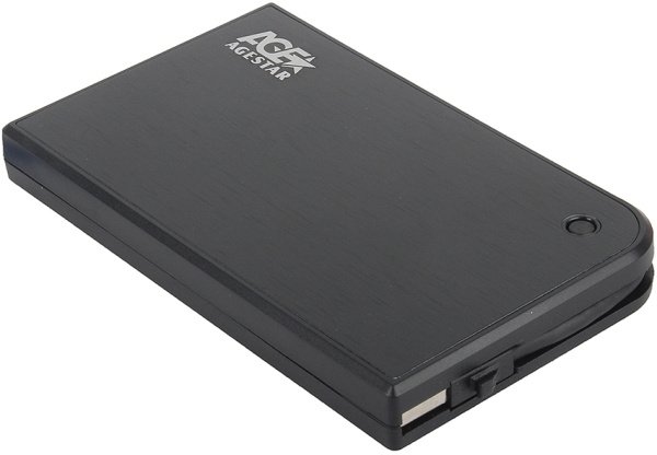 фото Внешний корпус для HDD SATA 2.5” AgeStar 3UB2A14 (BLACK) в Уфе
