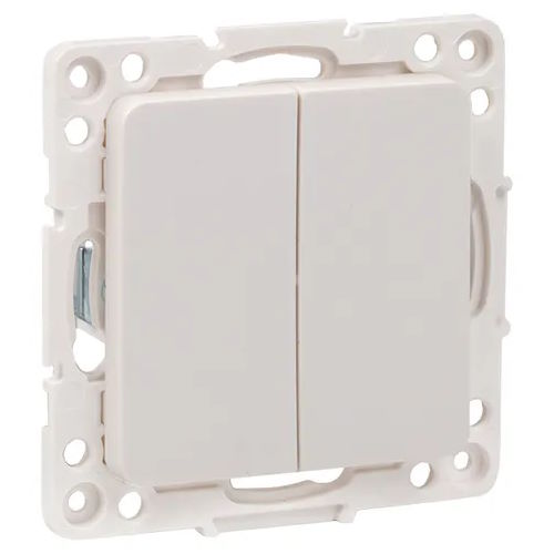 

Переключатель EKF EYV10-027-10 Стокгольм 10А автоматические клеммы белый механизм, EYV10-027-10