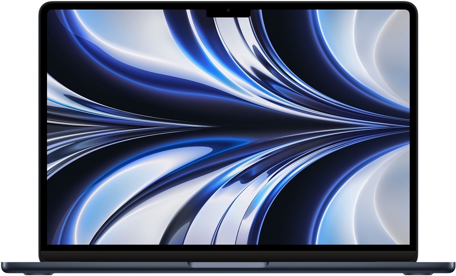 

Ноутбук 13.6'' Apple MacBook Air 2022 MLY33 M2 8C CPU and 8-core GPU, 8GB, 256GB SSD, Midnight, MacBook Air 2022