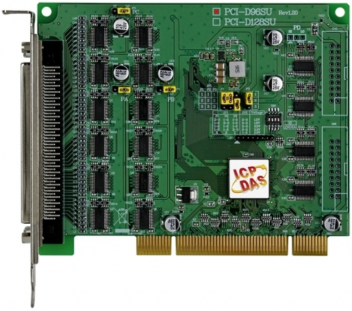 Изображение товара Плата цифрового ввода-вывода ICP DAS PCI-D96SU CR 96 каналов