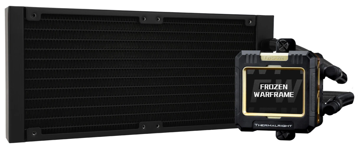 

Система охлаждения жидкостная Thermalright Frozen Warframe 240 Black X F-WFRAME-240-BL-X LGA115x/1200/1700/1851/AM4/AM5, Frozen Warframe 240 Black X