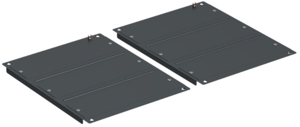 Изображение товара Панель ITK LS-BP05-600-1200 для шкафа из стали черная