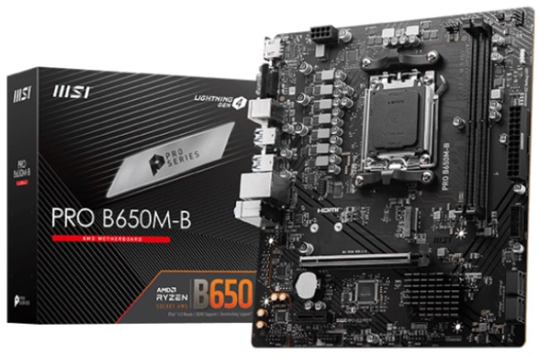 Изображение товара Материнская плата MSI PRO B650M-B