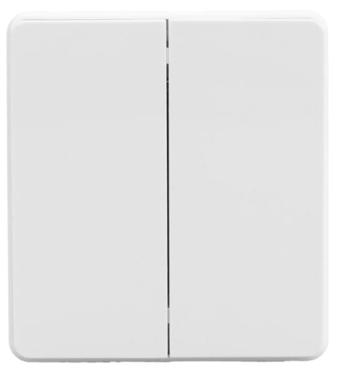 

Переключатель двухклавишный KRANZ KR-78-0709-1 ROUND 10А с/у перламутр, KR-78-0709-1