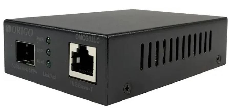 

Медиаконвертер ORIGO OMCG03LC/A1A 10GBase-T / 10GBase-X SFP+, OMCG03LC/A1A