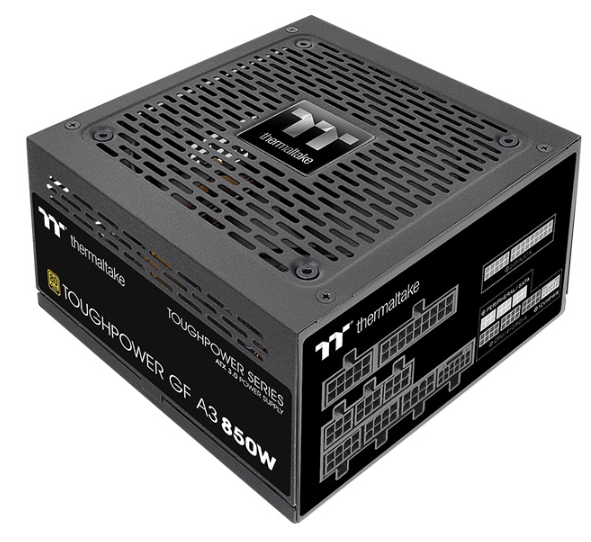 

Блок питания ATX Thermaltake Toughpower GF A3 PS-TPD-0850FNFAGE-H 850W, 80+ Gold, 120 mm fan, Gen 5, fully modular, Toughpower GF A3