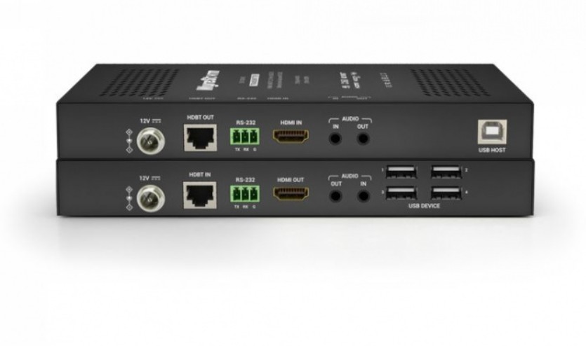 

Удлинитель Wyrestorm EX-100-H2 4K/60 4:2:0 HDR по USB 2.0, с захватом аудиосигнала и PoH, EX-100-H2