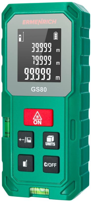 

Рулетка Ermenrich 83085 лазерная Reel PLUS GS80, 83085