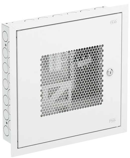 

Шкаф ССД 130411-01178 квартирный телекоммуникационный встраиваемый с радиопрозрачной дверцей ШТ-НСс 4+3 патч-корда, делитель 1х4, 130411-01178