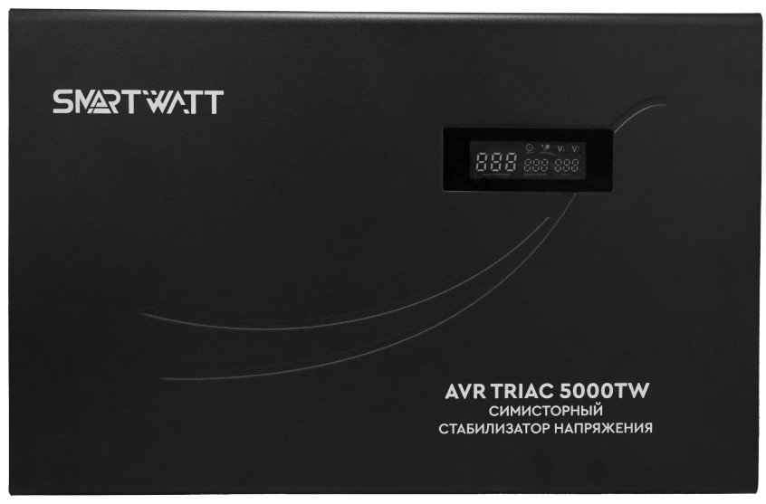 

Стабилизатор напряжения симисторный SmartWatt AVR TRIAC 5000TW 4512020380002, AVR TRIAC 5000TW