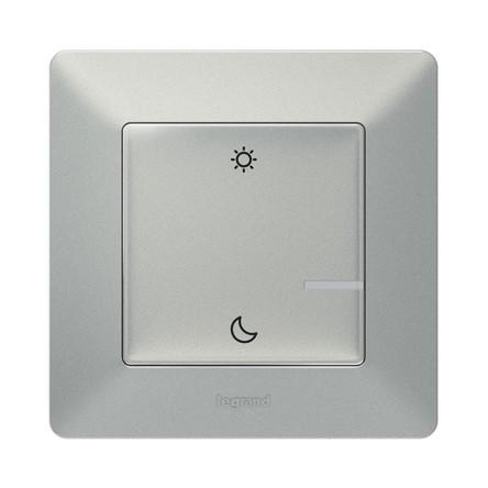 

Выключатель беспроводной Legrand 752389 Valena Life with NETATMO "День/Ночь", алюминий, 752389