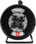 фото Удлинитель на катушке  Rexant 13-5013
