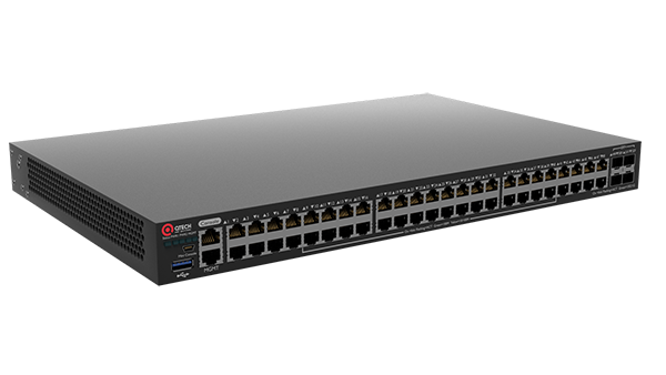 

Коммутатор управляемый QTECH QSW-6200-52T L3, 48x10/100/1000BASE-T, 4x10GE SFP+, 64K MAC-адресов, 4K VLAN, MPLS, IPv6, 220В АС (возможность подключени, QSW-6200-52T