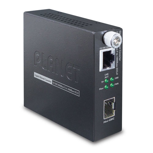 

Медиа-конвертер Planet GST-805A-EU 10/100/1000Base-T to 1000Base-LX/SX(mini-GBIC, SFP) Smart Media Converter-distance depends on SFP module, GST-805A-EU
