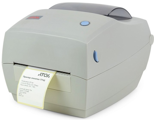 Изображение товара Принтер АТОЛ ТТ42 для печати этикеток с риббонами