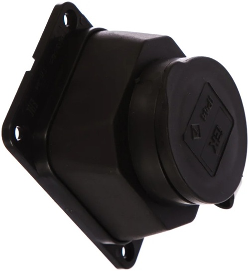 фото Розетка  IEK PKR11-016-2-K02