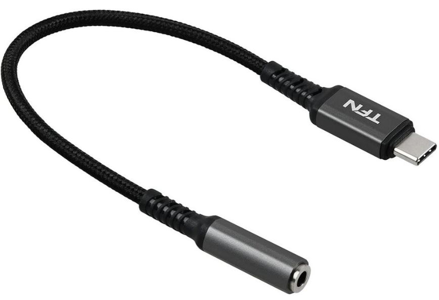 

Адаптер TFN TFN-AD-TYPEC-AUX TypeC / AUX DAC Hi-Res grey, TFN-AD-TYPEC-AUX