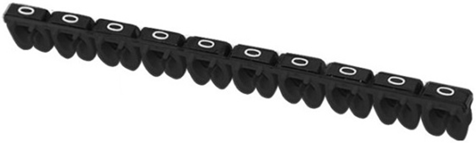 

Маркер на кабель IEK UMK02-02-0 МКН-"0" черный 2,5мм2 (1000шт/упак), UMK02-02-0