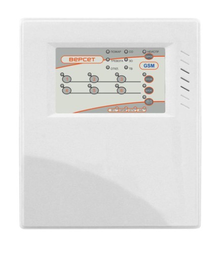Прибор приёмно-контрольный Сибирский Арсенал ВЕРСЕТ-GSM 06 ВМ охранно-пожарный с автодозвоном