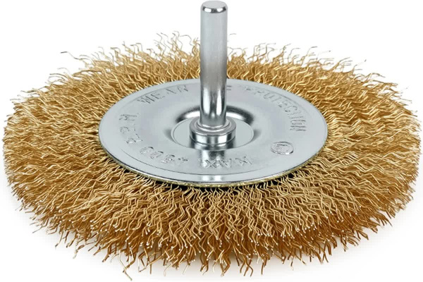 Изображение товара Щетка дисковая Deli DH-GSS100-E4 для дрели 100 мм латунь сталь