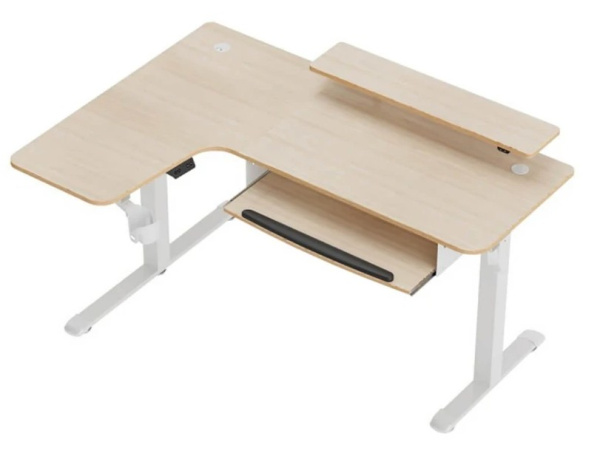 Изображение товара Стол компьютерный Eureka ERK-EHD-L60L-MW