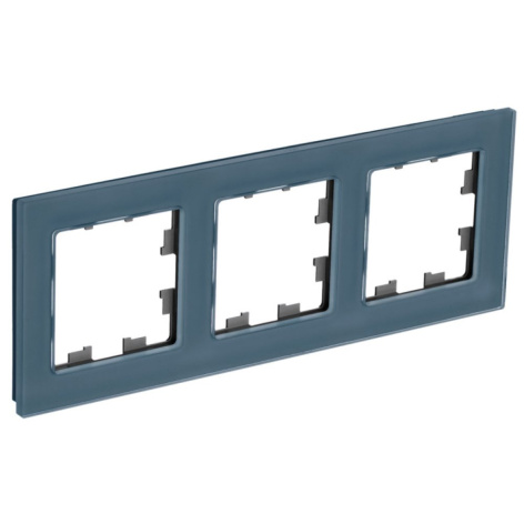 Изображение товара Рамка тройная Systeme Electric ATN360703 для электропостов, стильная и надежная