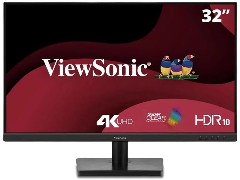 Монитор 32" Viewsonic VA3208-4K-HD 3840*2160, VA, 16:9, 300cd, 178гр/178гр, HDMI, DP, 60Hz