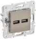 фото Розетка USB  IEK SK-U21-D31-K50 в Казани