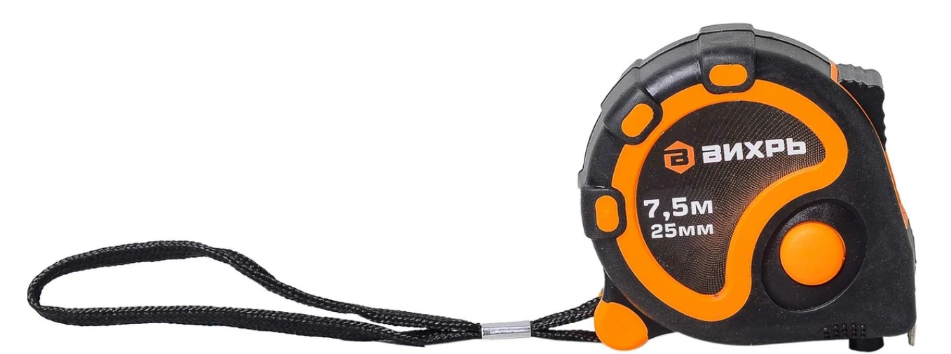 

Рулетка Вихрь 73/11/1/4 7,5мх25мм, 73/11/1/4