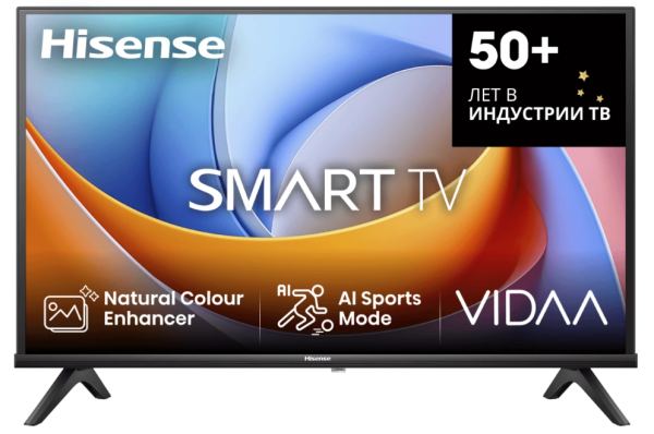 Изображение товара Телевизор Hisense 32A4Q с поддержкой FHD и Smart функциями