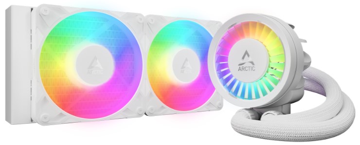 

Система охлаждения жидкостная ARCTIC Liquid Freezer III Pro 240 A-RGB ACFRE00186A LGA1700/1851/AM4/AM5 (2*120mm, 600-3000rpm, 77CFM), Liquid Freezer III Pro 240 A-RGB