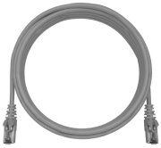 фото Кабель патч-корд F/UTP 5e кат. 1м  NTSS NTSS-PC-FTP-RJ45-5e-1.0-LSZH-GY