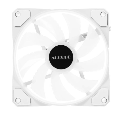 Изображение товара Вентилятор ACCORD ACC-XF12 ARGB WHITE для корпуса с подсветкой ARGB