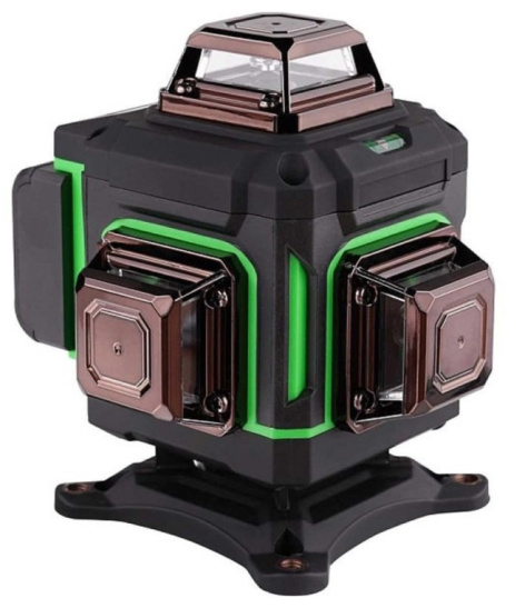 Изображение товара Лазерный уровень AMO LN 4D-360-7 Зеленый для строительства и ремонта