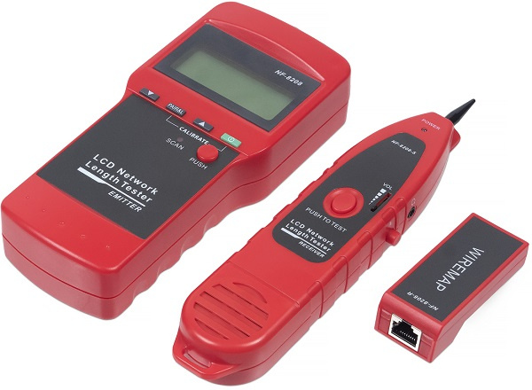 Изображение товара Тестер Cabeus CT-LCD-RJ45-Scan для витой пары и кабельных линий