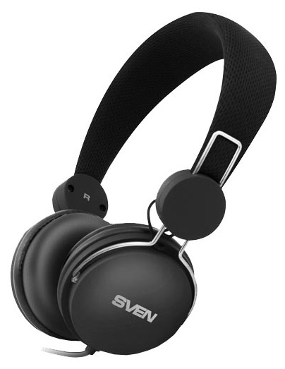 

Наушники Sven AP-320M SV-015374 черные, мультимедийные с микрофоном, AP-320M