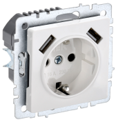 фото Розетка с заземлением IEK BR-R14-16-U21-D31-K01