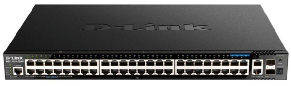 Изображение товара Коммутатор D-link DGS-1520-52MP/A2A управляемый уровня 3 с PoE 52 порта