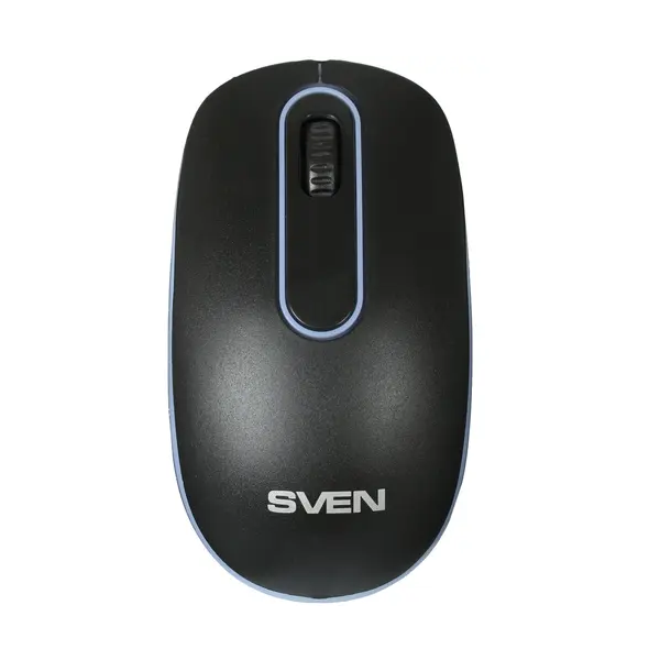 

Мышь Sven RX-90 SV-020644 чёрная (2+1кл., 1000 DPI, блист.), RX-90