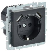 фото Розетка с заземлением IEK BR-R14-16-U21-D31-K02