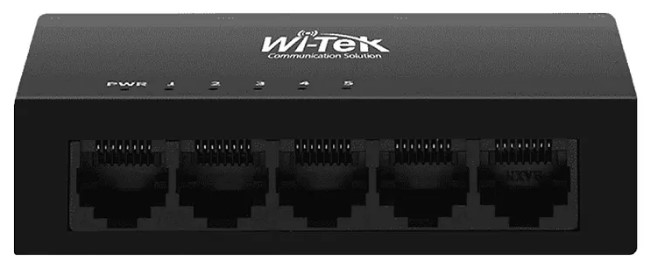 

Коммутатор неуправляемый Wi-Tek WI-SG105 v3 5GE, WI-SG105 v3