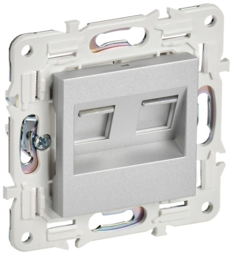 фото Розетка компьютерная двойная IEK SK-K20-2-K23 в Уфе