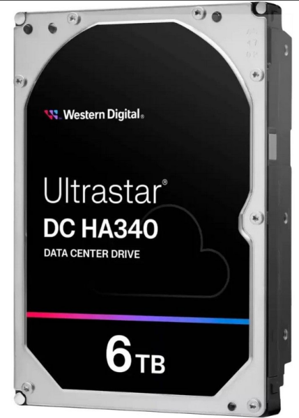 Изображение товара Жесткий диск 6TB SATA 6Gb/s Western Digital Ultrastar DC HA340