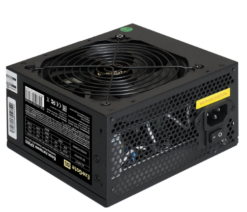 

Блок питания ATX Exegate XP800 EX292167RUS-S 800W, 120mm fan, black, кабель 220V с защитой от выдергивания, XP800