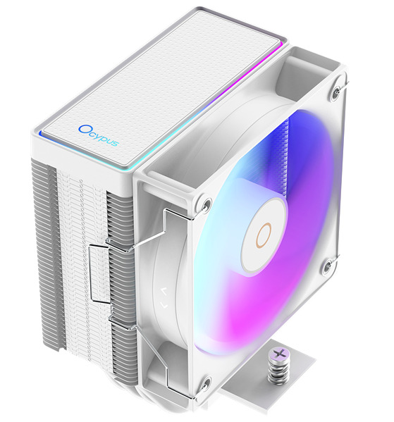 

Кулер Ocypus Gamma A40 WH ARGB Digital LGA115X/1200/1700/18XX/AM4/AM5 (100mm, 600-2400rpm, 29.5dBa), Gamma A40 WH ARGB Digital
