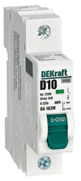 Изображение товара Автоматический выключатель DEKraft 12537DEK