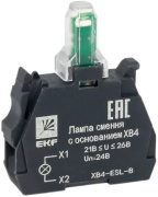 фото Лампа сменная c основанием  EKF XB4-ESL-B